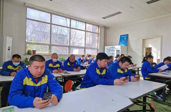AMTG組織觀看安全生產(chǎn)“開(kāi)工第一課”專題講座
